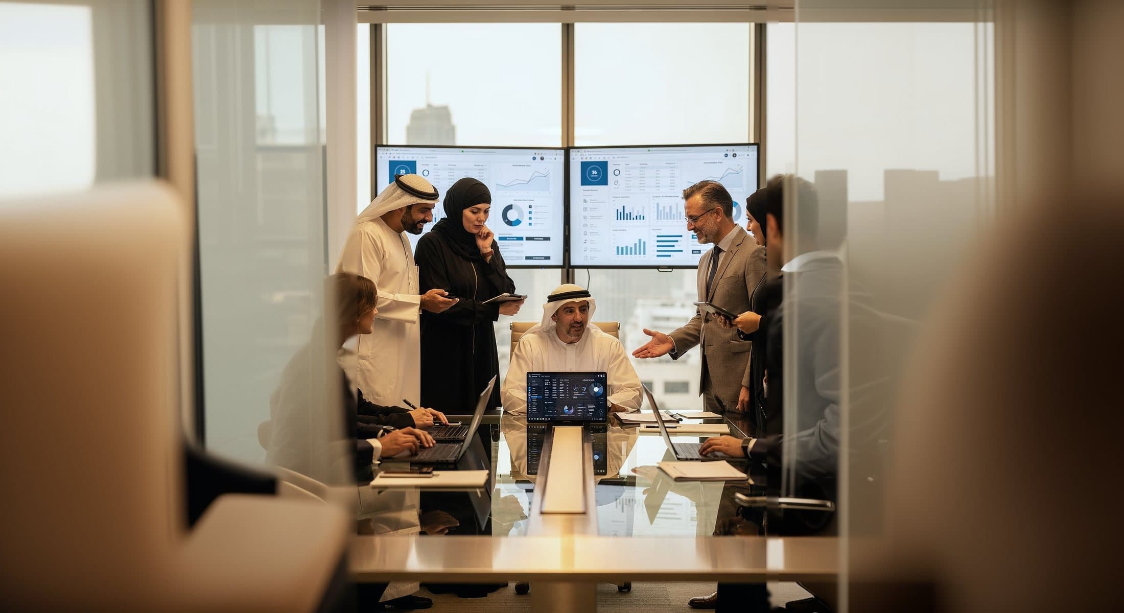 واجهة منصة Qotbox على الهاتف