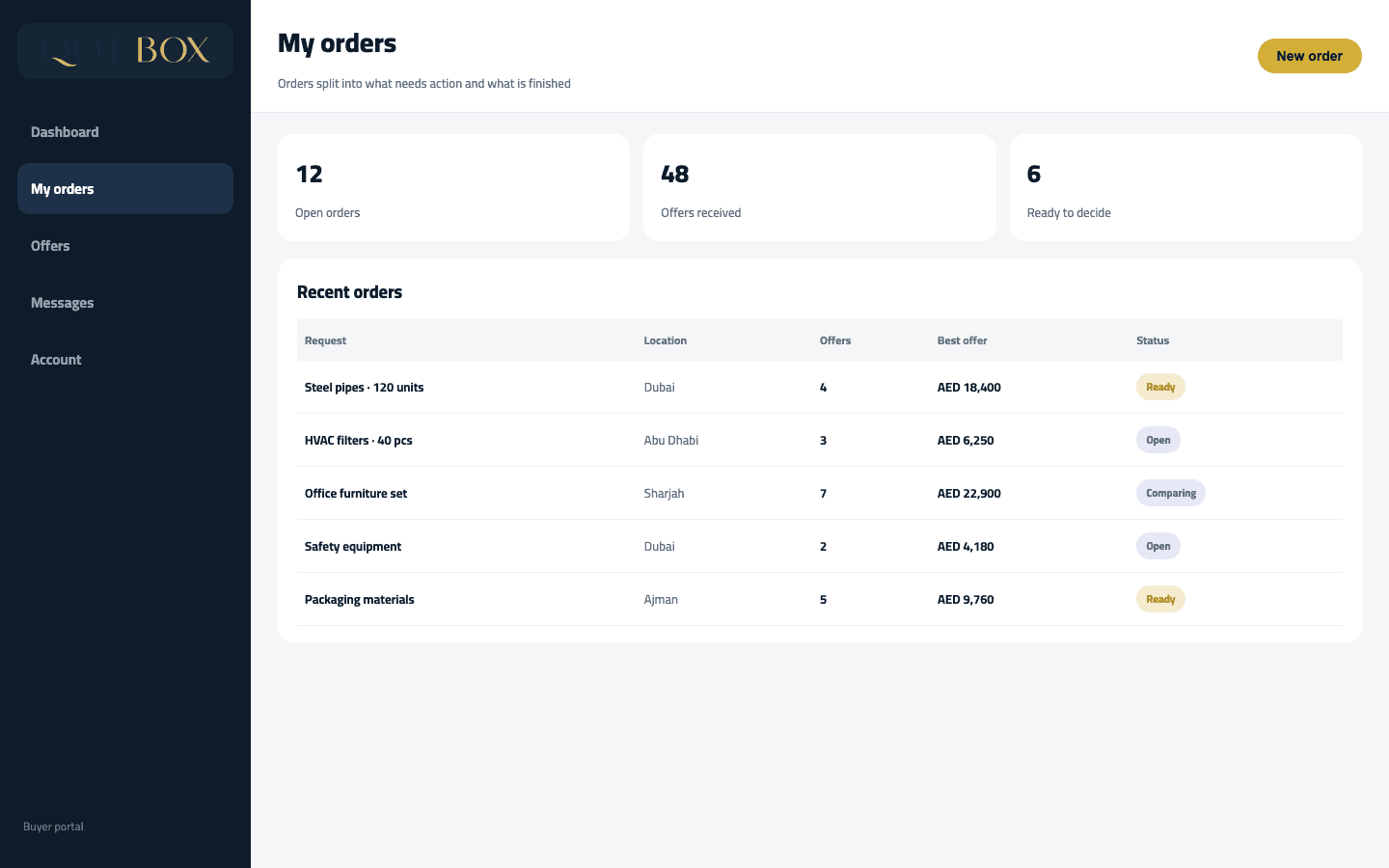 Web portal