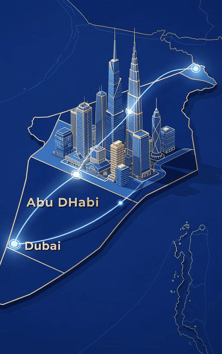 Qotbox network across the UAE